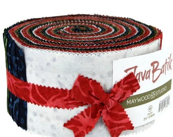 Java Batiks Holiday, 2.5" Strips (40 pcs)