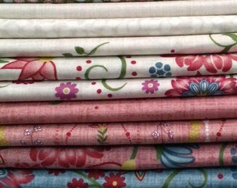 Flower & Vine from Maywood Studio- Half Yard Bundle-14