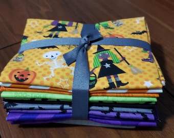 Curated Halloween Fat Quarter Bundle-10