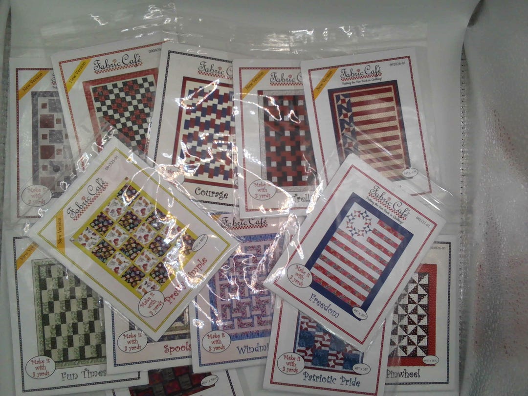Fabric Cafe Patterns- Multiple Listings - Etsy