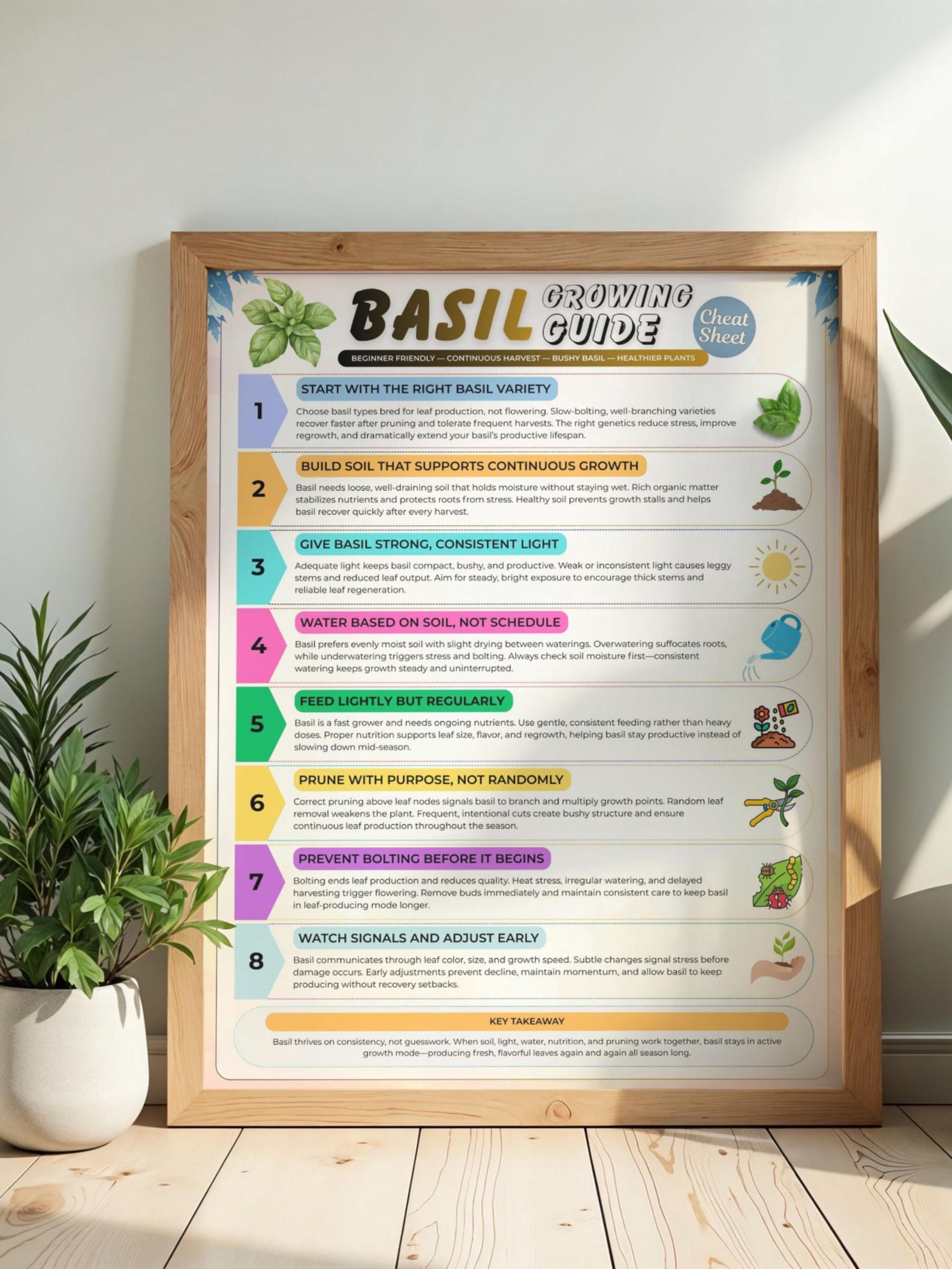 Basil Care Guide Cheat Sheet How To Grow Basil That Keeps Producing basil-care-guide-cheat-sheet-how-to-grow-basil-that-keeps-producing