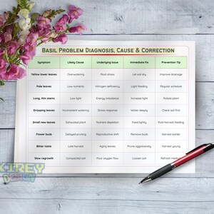 Basil Care Guide Cheat Sheet | How to Grow Basil That Keeps Producing ...