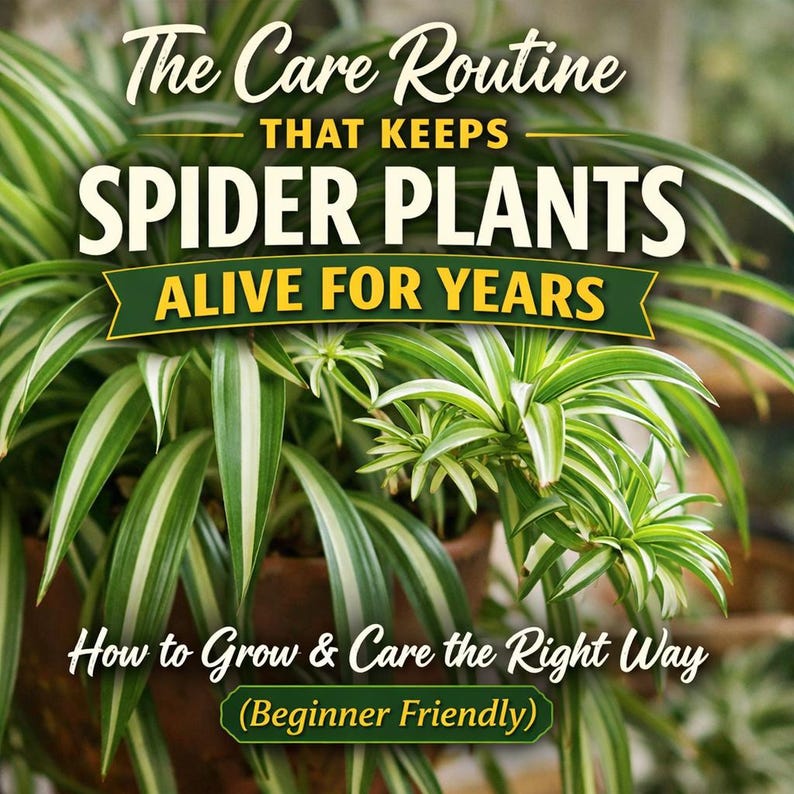 The Care Routine That Keeps Spider Plants Alive for Years — How to Grow ...