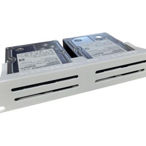10" Network Rack Dual 3.5" Hard Drive Mount HDD