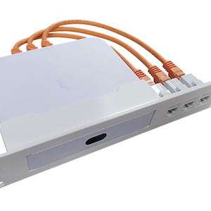 10-inch Network Rack Mount for Unifi Gateway UCG-Ultra UXG-Max Front Ports Inc