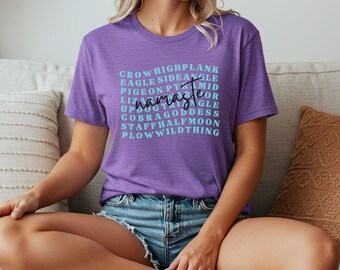 Yoga Top: Namaste Shirt, Yogi Gift