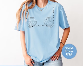 Custom Beach Bachelorette Shirt, Mermaid Bachelorette Shirts, Coastal Bachelorette Shirts, Last Splash Bachelorette Shirts, Bach T Shirt