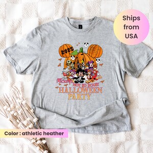 Disney Halloween 2025 Shirt, 2025 Mickey Not So Scary Halloween Party shirt, Disney Halloween Party Shirt, Halloween Family Matching Shirts