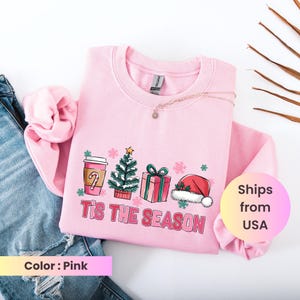 Tis The Season Sweatshirt, Christmas Tis The Season Sweatshirt, Merry Christmas Shirt, Christmas Sweatshirt, Cute Winter Hoodie