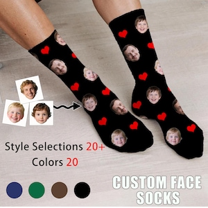 Father&#39;s Day Socks Gifts,Custom Face Socks, Custom Socks for Dad,Custom Socks with Face, Customize socks with Face, Personalized Dad Socks