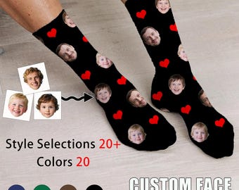 Father's Day Socks Gifts,Custom Face Socks, Custom Socks for Dad,Custom Socks with Face, Customize socks with Face, Personalized Dad Socks