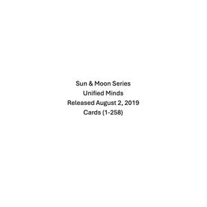 Sun & Moon- Unified Minds Sorting Cards