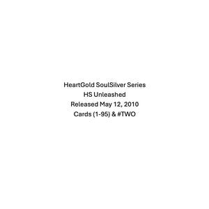 HeartGold SoulSilver- HS Unleashed Sorting Cards