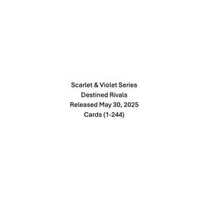 Scarlet & Violet - Rivalen-Sortierkarten