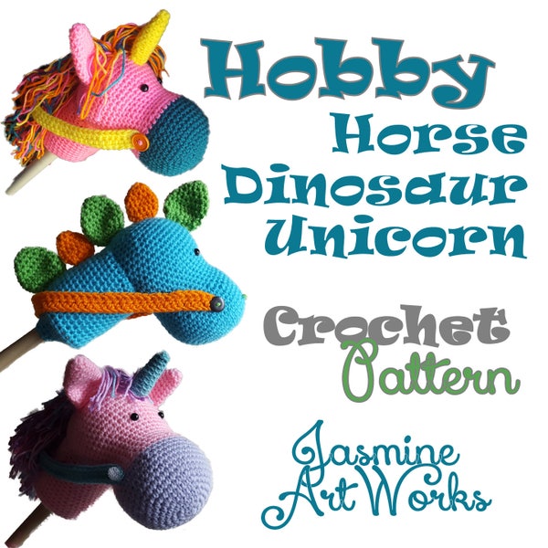 Hobby Horse Unicorn Crochet Pattern