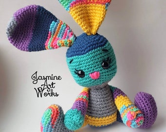 Scrappy Bunny Crochet Pattern