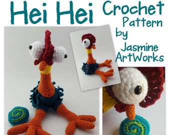 Hei Hei Chicken Crochet Pattern