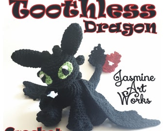 Toothless Dragon Crochet Pattern