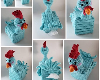 Cluck Cluck Tissue Box Cover