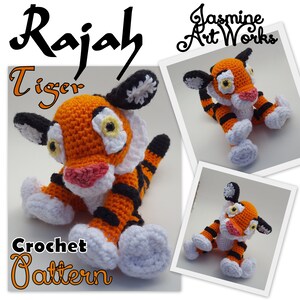 Rajah Tiger Crochet Pattern