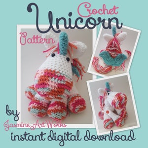 Unicorn Pony Crochet Pattern