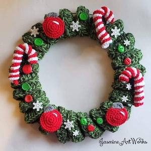 Christmas Wreath Crochet Pattern