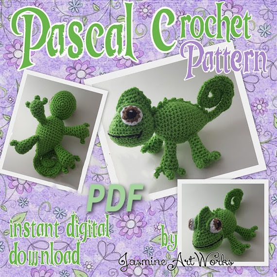 Pascal Chameleon Crochet Pattern