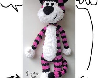 Toby the Tiger Crochet Pattern