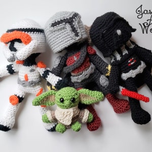 Star Battles Crochet Doll Bundle