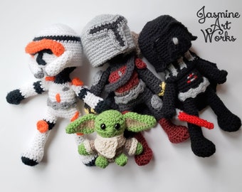 Star Battles Crochet Doll Bundle