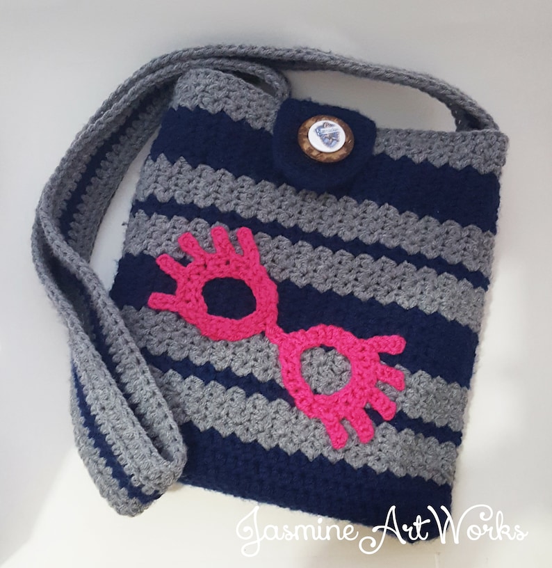 Wizard Book Bag Crochet Pattern image 2