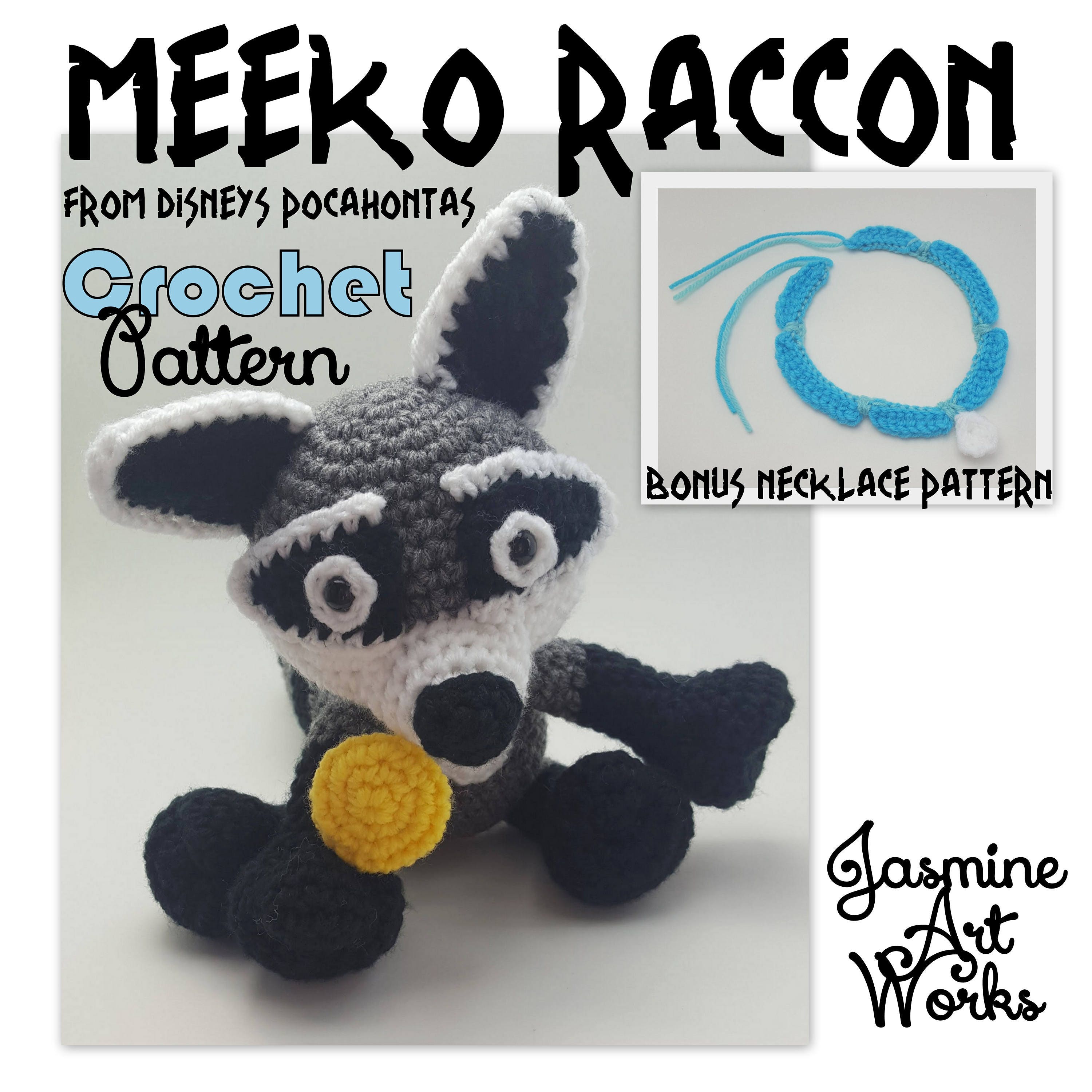 Raccoon Meeko Crochet Pattern Etsy