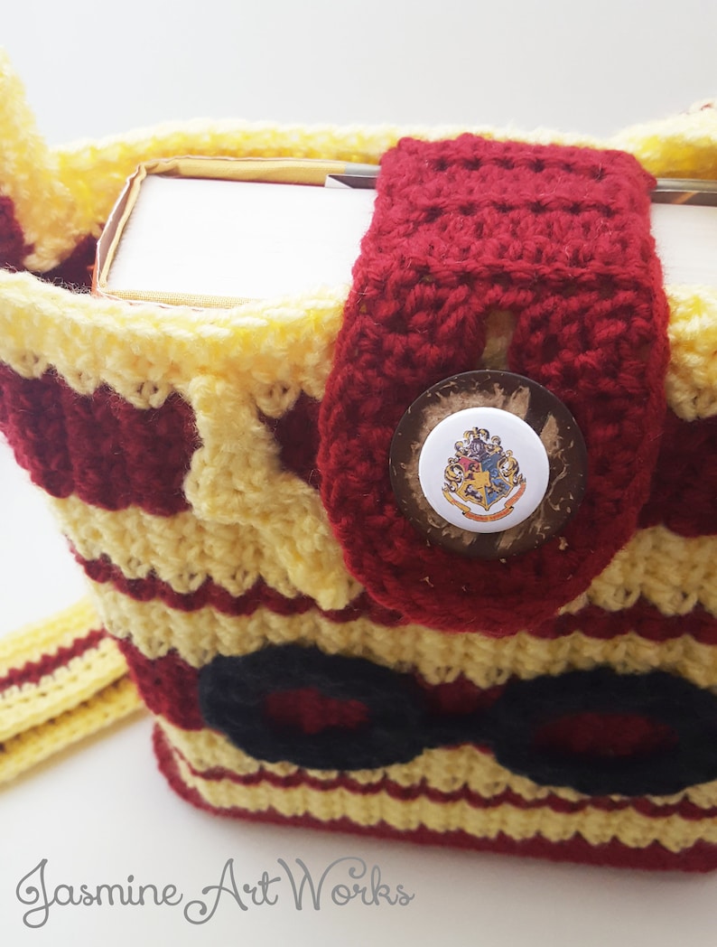 Wizard Book Bag Crochet Pattern image 5