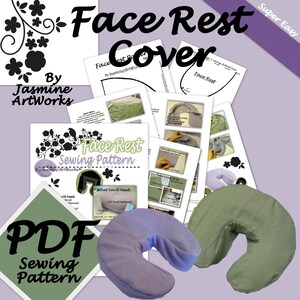 Face Rest Cover DIY PDF Sewing Pattern image 2