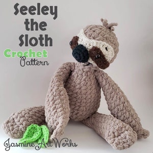 Seeley the Sloth Crochet Pattern