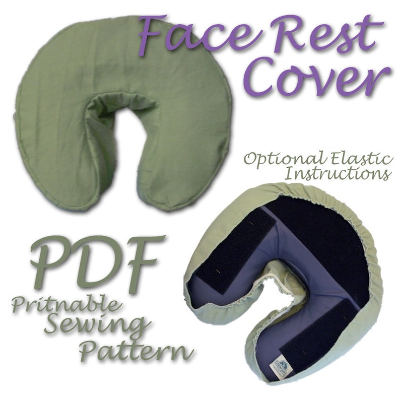 Face Rest Cover DIY PDF Sewing Pattern image 3