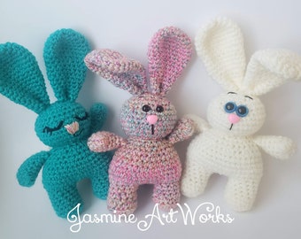Chubby Chic Jelly Bean Bunny Crochet Pattern