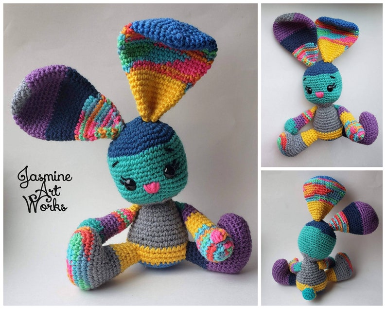 Hoppy Spring Wreath Crochet Pattern image 3
