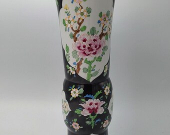 Vintage carl thieme dresden chinese style hand painted germany porcelain 12"