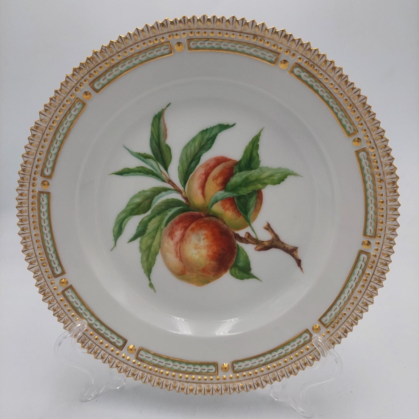 Meissen Plates With Fruit - Etsy
