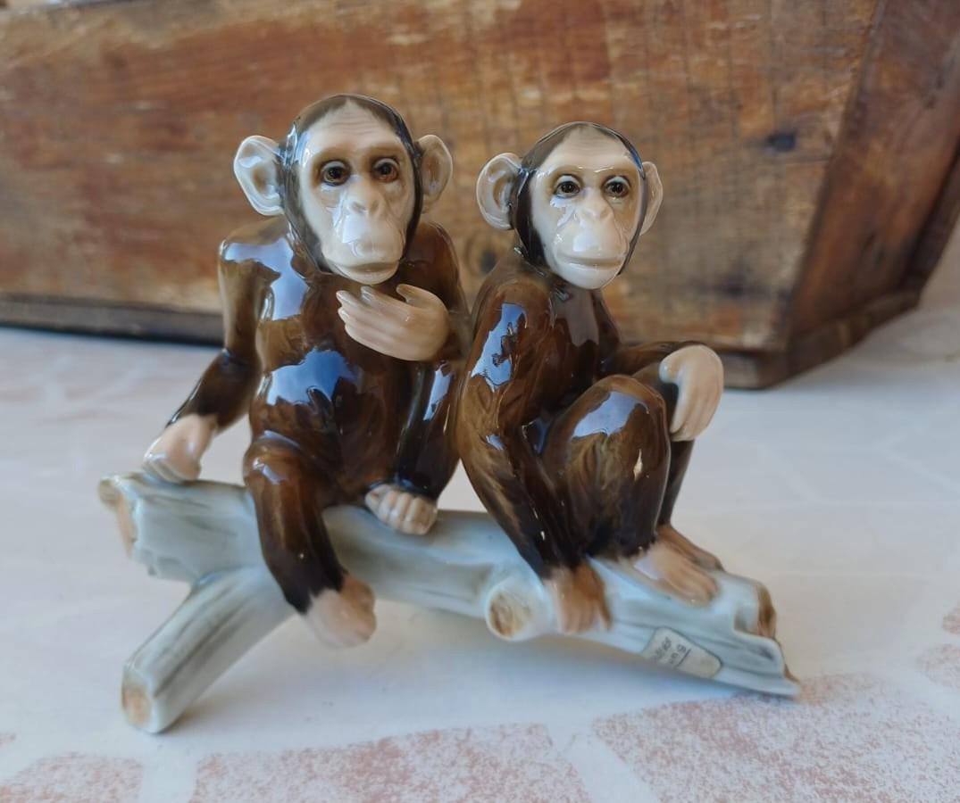 Meissen Monkey - Etsy