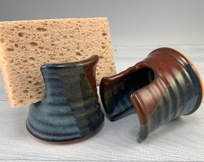 Sponge Holder Pottery Sponge Keeper Ceramic Sponge Caddy Etsy