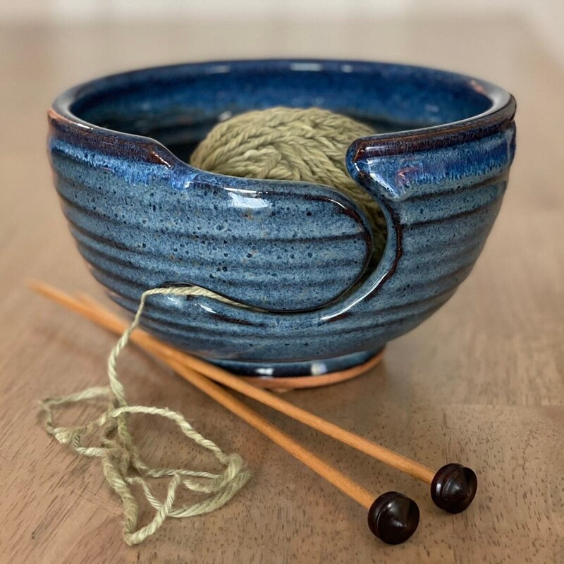 Ceramic Yarn Bowl Etsy