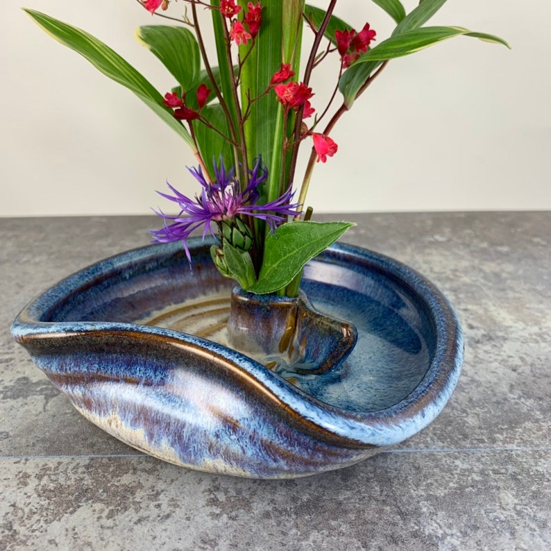 Ikebana Vase Flower Tray Flower Dish Flower Bowl With Etsy