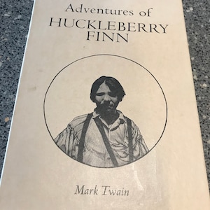 The Adventures of Huckleberry Finn by Mark Twain 1985 Hardcover Slipcase