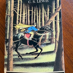 1998 The Chronicles of Narnia book four Prince Caspian The Return to Narnia C. S. Lewis vintage paperback childrens book