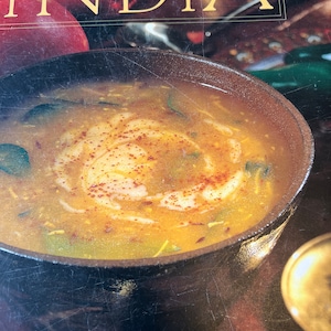 1997 The Vegetarian Table India vintage hardcover book