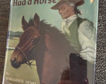 1968 Justin Morgan Had a Horse Marguerite Henry hardcover