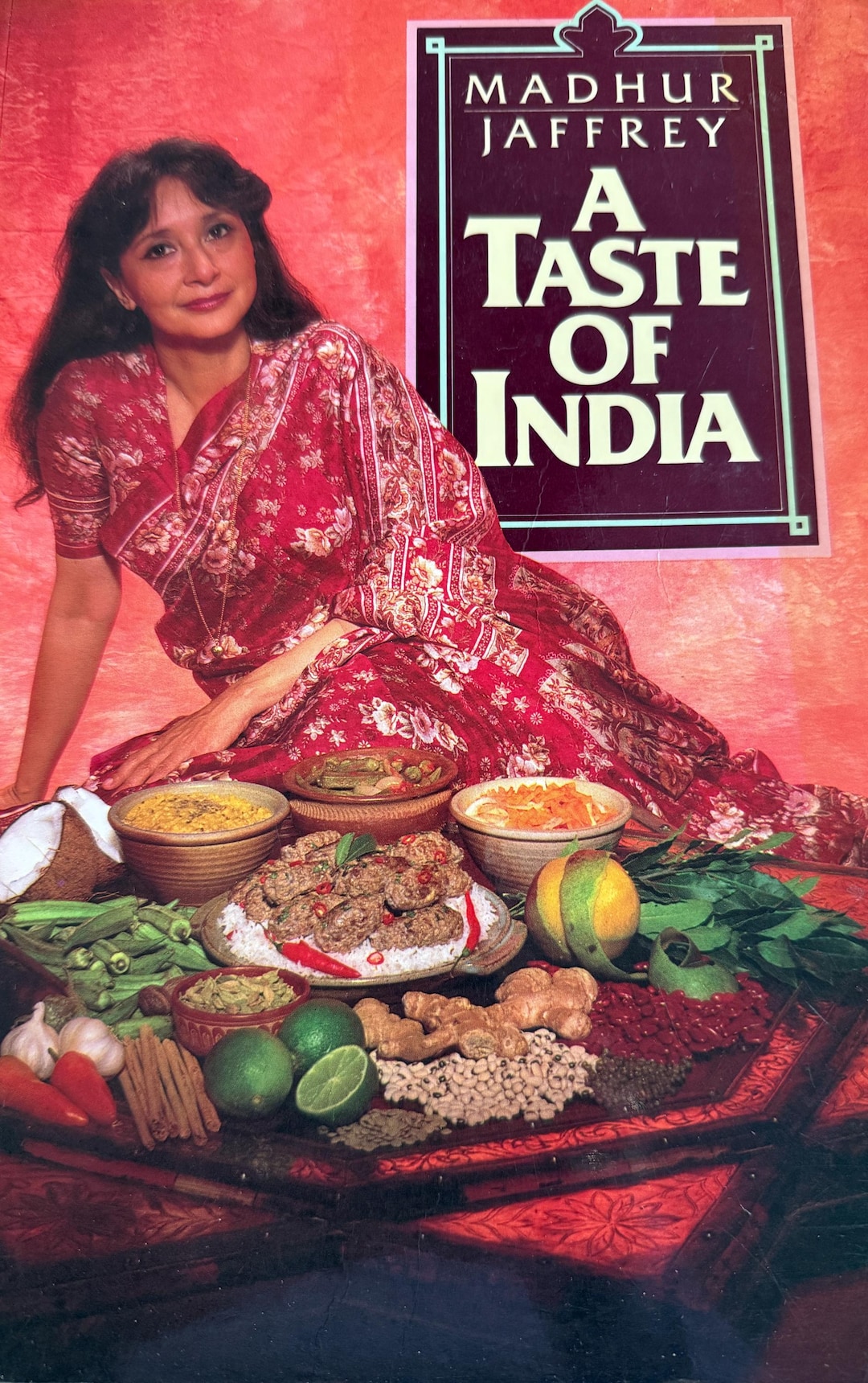 1988 A Taste of India Madhur Jaffrey Great Old Cookbook Paperback - Etsy