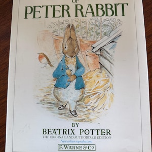 1987 The Complete Adventures  of Peter Rabbit by Beatrix Potter Original and Authorized edition